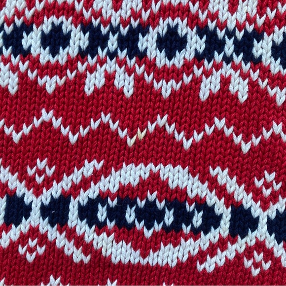Vintage 90s GAP Chunky Patterned Knit Sweater ♥️ - Picture 6 of 6